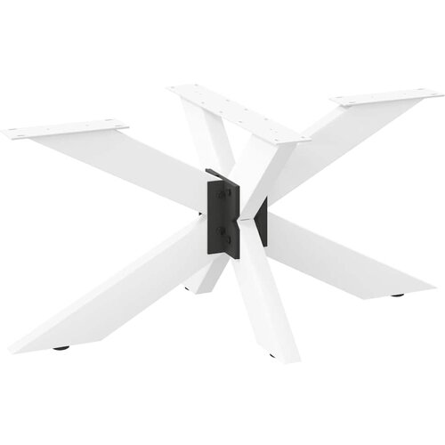  Noga klub stolića u obliku pauka, bijela, 98x58x(42-43) cm, čelik Cene