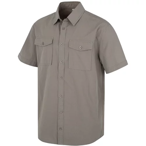 Husky Men's shirt with short sleeves Grimy M gray