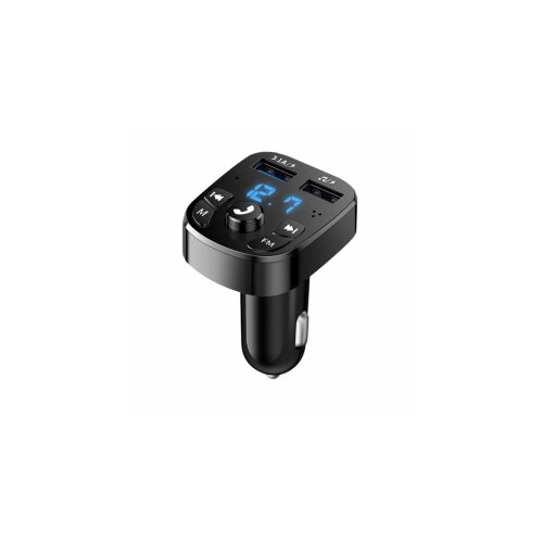 Bluetooth FM Transmiter S5 USBx2 crni Slike