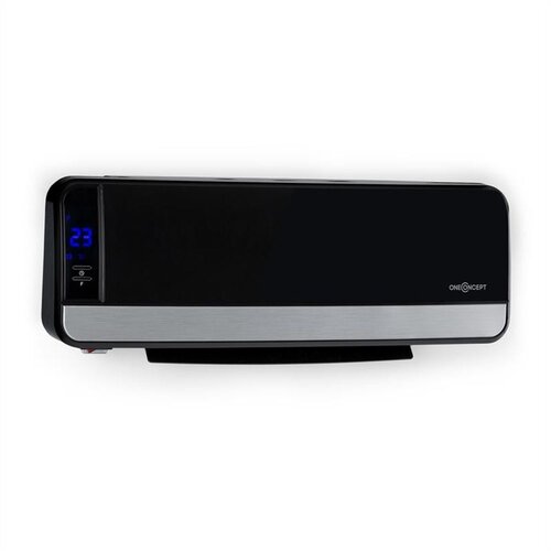 OneConcept Wallkyrie, stenski grelnik, 1000 W/2000 W, 10 – 49 °C, termostat, črn Cene