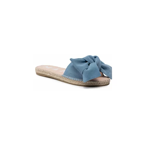 Manebi Espadrile Sandals With Bow M 3.0 J0 Modra