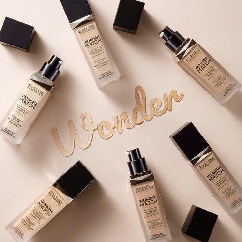 Eveline Cosmetics Wonder Match dugotrajni tekući puder s hijaluronskom kiselinom nijansa 16 Light Beige 30 ml Cijene