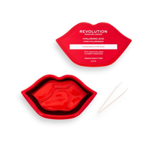 Revolution vlažilni obliži za ustnice - Hydrating Hyaluronic Lip Patches Slike