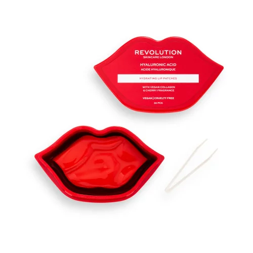 Revolution vlažilni obliži za ustnice - Hydrating Hyaluronic Lip Patches