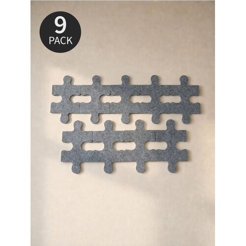 Sinsay Set filcanih zidnih panela u obliku puzzlea 9 pack Cijene