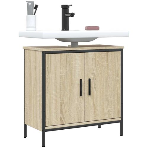 Ormarić za umivaonik boja hrasta 60x30x60 cm konstruirano drvo Cene