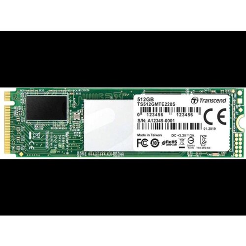 Transcend SSD 512GB M.2 NVMePCIe Gen3 x4,3,500/2500 MB/s Cijene