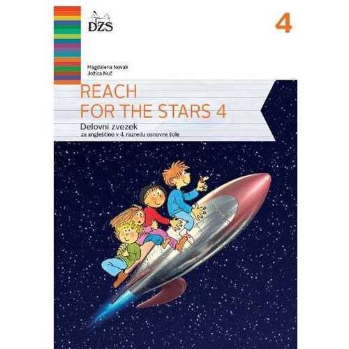  REACH FOR THE STARS 4, delovni zvezek za angleščino v 4. razredu osnovne šole Cene