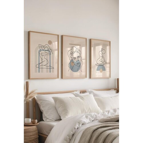 WALLXPERT &Ccedil;-300674 - 5070 Vi&scaron;enamenski Set Dekorativnih Slika (3 Komada) Cene