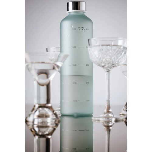 Equa staklena boca, Mismatch Water O&amp;#039;clock, BPA free, 750ml Slike