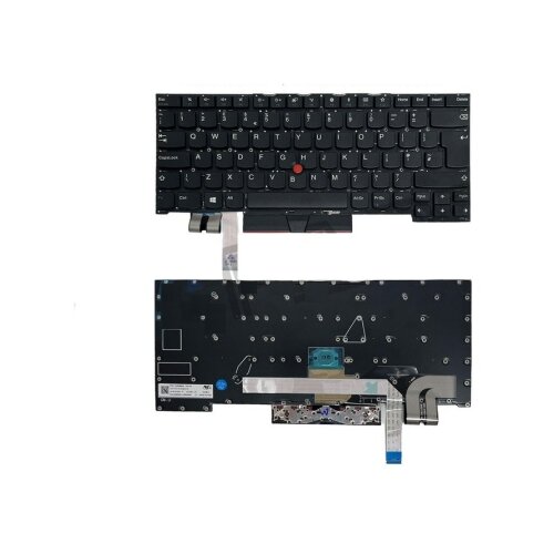  tastatura za laptop lenovo thinkpad T14 P14s G1 G2 veliki enter sa pozadinskim osvetljenjem ( 100037 ) Slike