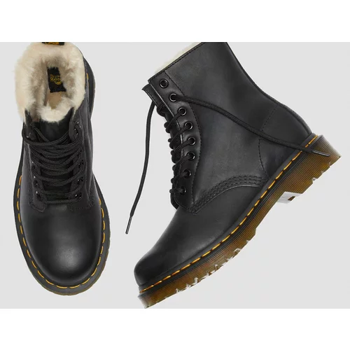 Dr. Martens 1460 Serena Faux Fur Lined Ankle Boots