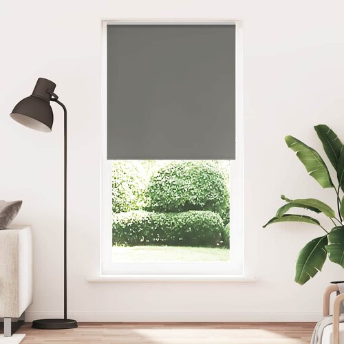 vidaXL Rolo zavjesa Blackout siva 115x230 cm Širina tkanine 110,7 cm Cijene