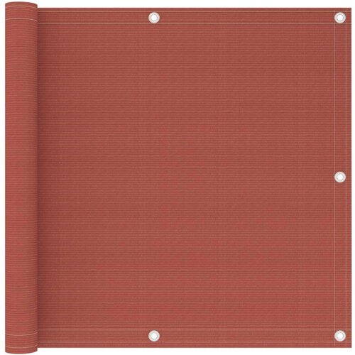 Balkonski zastor terakota 90 x 600 cm HDPE Cijene