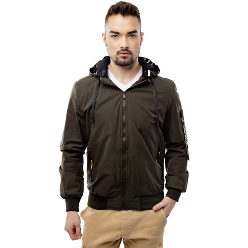 Glano Men's transition jacket - khaki Cene