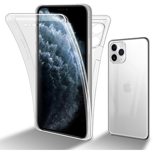 Cadorabo Ohišje, združljiv z Appleom v prozorni - 360 ° Zaščitni pokrov celotnega telesa - zaščita spredaj in hrbta, vsestranska zaščita z zaščitnim zaslonom, (20574211) Cene