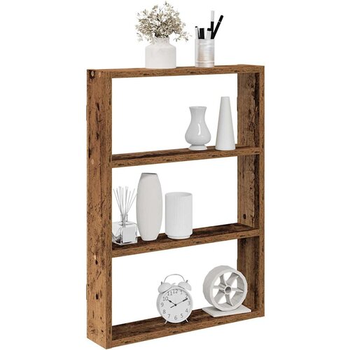 vidaXL Zidna polica Staro drvo 43x9x60 cm Konstruirano drvo Cijene