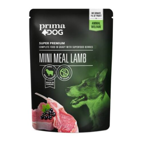  Primadog Mini Meal Lamb 85g Cene
