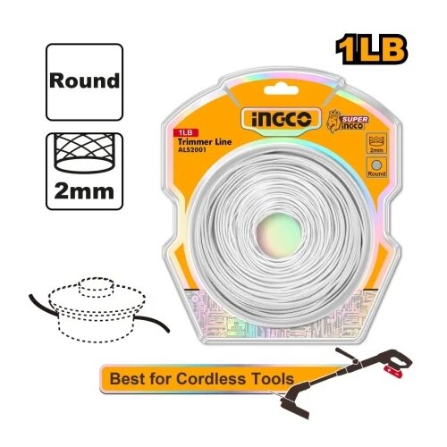 Ingco als2001 trimi nit okrugla 2.0mm x 120m super ( ALS2001 ) Cene