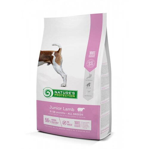 Nature's Protection Hrana za pse Junior Lamb All Breed Dog, 7.5kg Cene