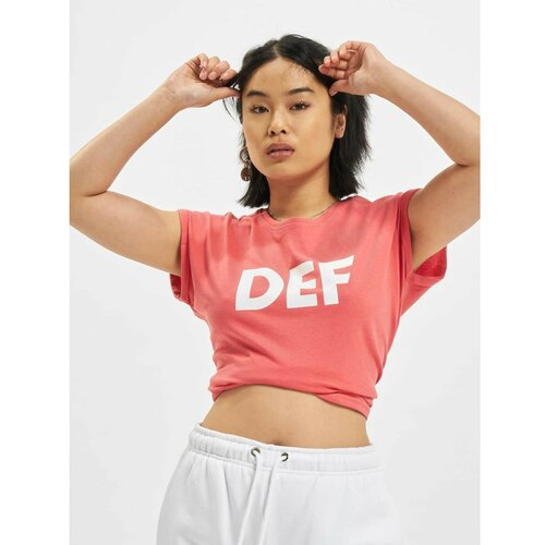 DEF t-shirt sizza in red Slike