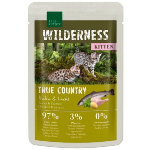 Real Nature Cat Kitten piletina i losos 85 g Cijene