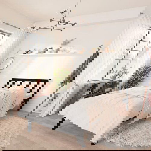 The Living Store Posteljni okvir črn iz trdne borovine 90x190 cm - Posteljni Okvir, (21528185) Cene