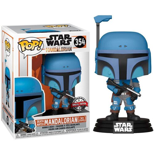 Funko POP figure Star Wars Mandalorian Death Watch Mandalorian Two Stripes Exclusive Slike