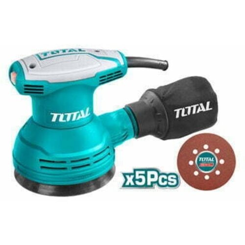 Total ekscentrična brusilica 5 &amp;scaron;mirgli 125mm Slike