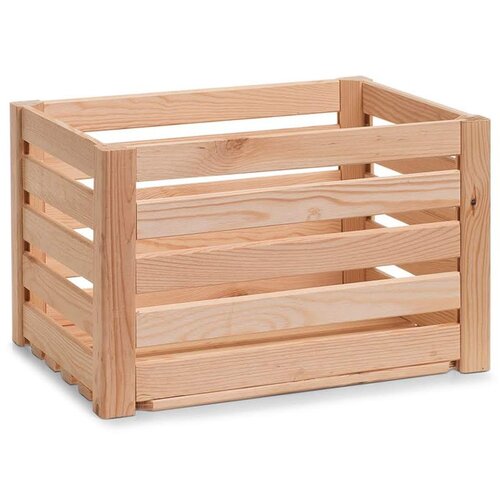 ZELLER Kutija za pohranu Bars, drvena, 40 x 30 x 24 cm Cene