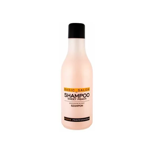 Stapiz Basic Salon Sweet Peach vlažilen in zaščiten šampon 1000 ml za ženske