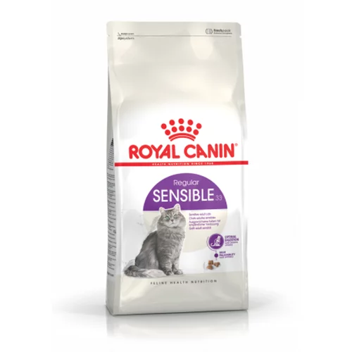 Royal Canin FHN Sensible 33, potpuna i uravnotežena hrana za odrasle mačke starije od godinu dana, s osjetljivim probavnim sustavom, 10 kg