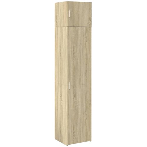 VidaXL Ozka omara za shranjevanje sonoma hrast 45x42,5x225 cm inž. les, (21415306) Slike