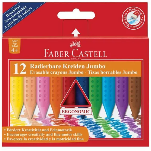 Voščenke faber-castell trioglate debele 1/12 FABER-CASTELL