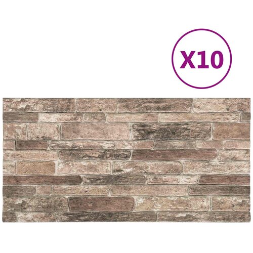  Zidne panele 10 pcs &amp;Scaron;areni 100 x 50 cm EPS pjena Slike