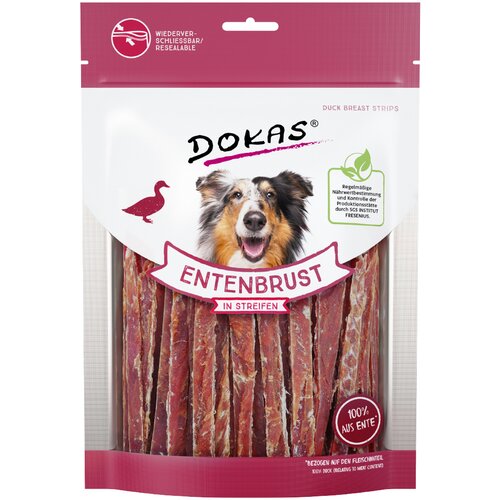 Dokas mesni prigrizek - Račji trakovi 250 g Cene
