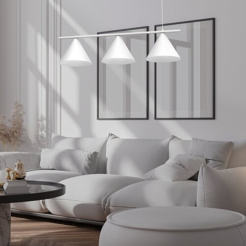  Visilica na sajli CAPITAL 3xGX53/15W/230V beo Slike