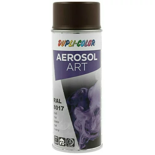 Dupli color aerosol Art Lak za raspršivanje RAL 8017 (boja čokolade, 400 ml, Blještav)