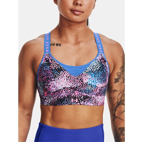 Under Armour Bra UA Infinity High Print Bra-PNK - Women Slike