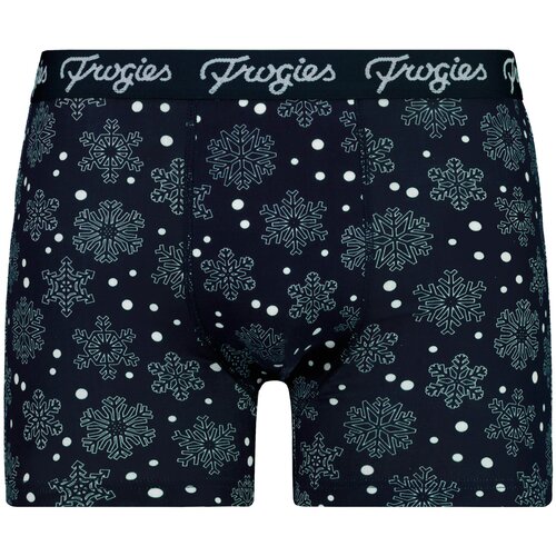 Frogies Men&amp;#039;s boxers Snowflakes Christmas Slike