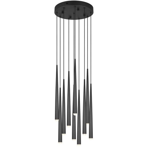 Trio Select Črna LED viseča svetilka &amp;oslash; 30 cm Cala &amp;ndash; Slike