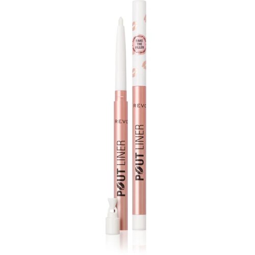 Makeup Revolution Pout Liner olovka za usne za povećanje volumena nijansa Glaze Clear 0.2 g Slike