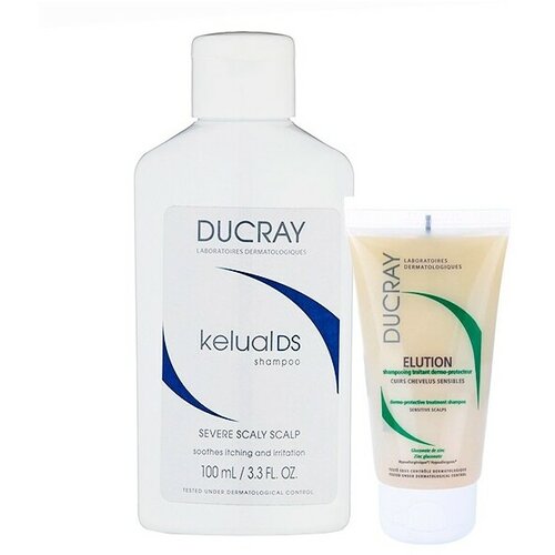 Ducray kelual ds šampon 100 ml+elution šampon 75 ml Cene