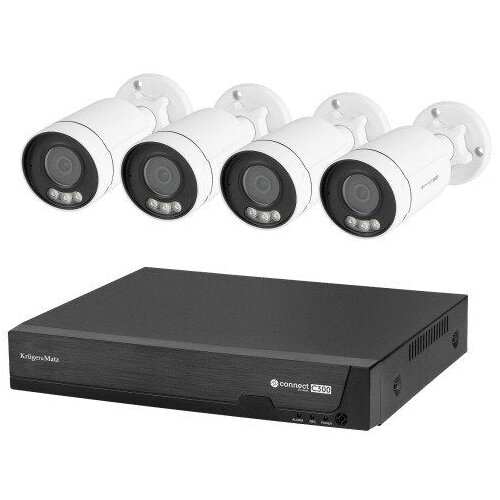  Kruger&Matz Connect C300 IP video nadzor 4 kamere 5 MP PoE Cijene