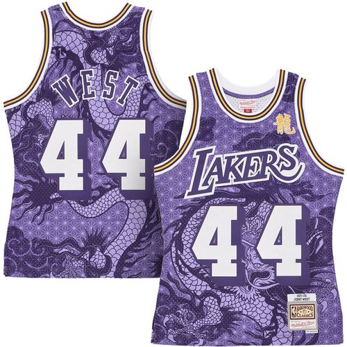 Mitchell And Ness jerry west 44 los angeles lakers 1971-72 asian heritage 6.0 fashion swingman dres Cene