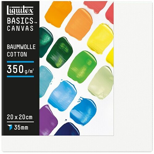 LIQUITEX Basics Slikarsko platno sa drvenim okvirom Canvas Deep Edge (20 x 20 x 3,5 cm, Pamuk, Trostruko grundirano) Cijene