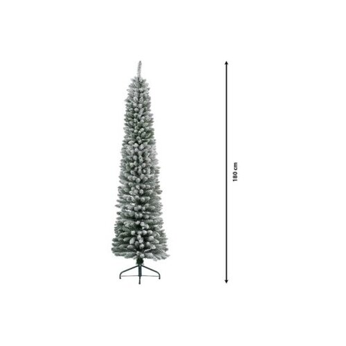 Everlands Pencil Pine Snowy 180cm novogodi&amp;scaron;nja jelka (68.4021) Slike