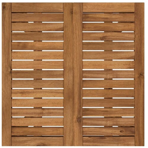  Stol za večeru u vrtu Prirodna 60 x 60 5 x 75 cm - Prirodna 60 x 60 5 x 75 cm Slike