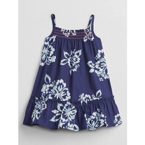 GAP Baby Dress Smocked Floral Dress - Girls Cene