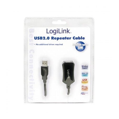 Logilink USB Cable Extender (Repeater) 5m UA0001A Slike